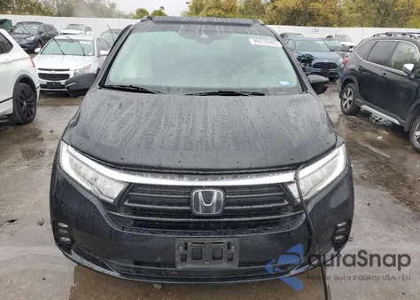 2022 Honda Odyssey Touring from USA, damaged, VIN 5FNRL6H85NB000614